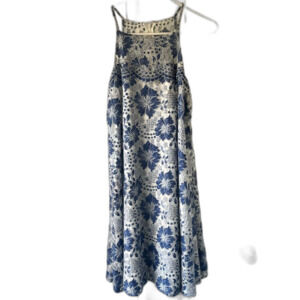 NWT Belle Badgley Mischka Raquel Dress Indigo size 6